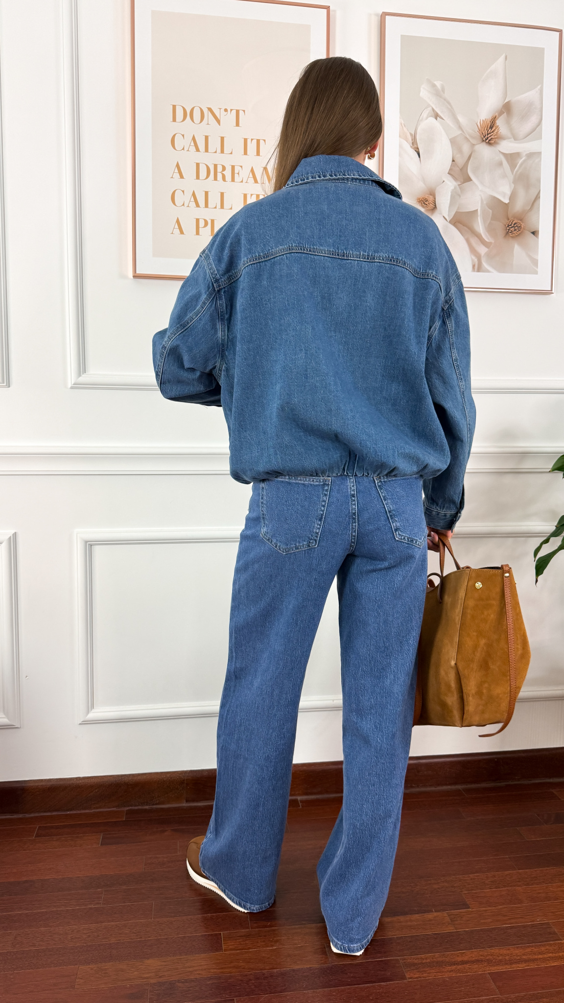 Bomberka Gerda denim