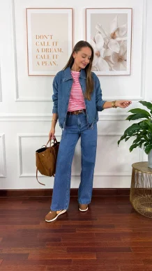 Bomberka Gerda denim