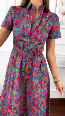 Bawełniana szmizjerka Christina flower