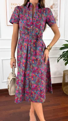 Bawełniana szmizjerka Christina flower