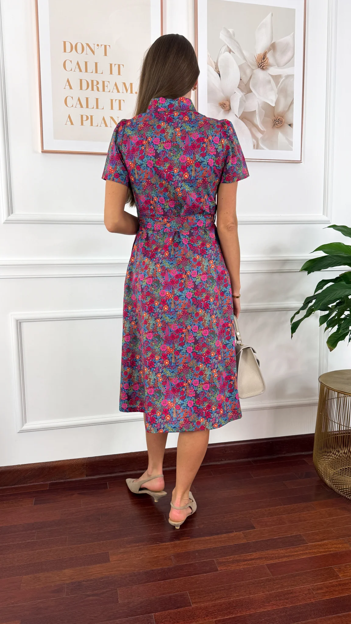 Bawełniana szmizjerka Christina flower