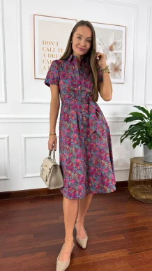 Bawełniana szmizjerka Christina flower