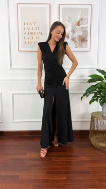 Sukienka maxi Grace czarna