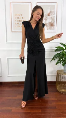 Sukienka maxi Grace czarna