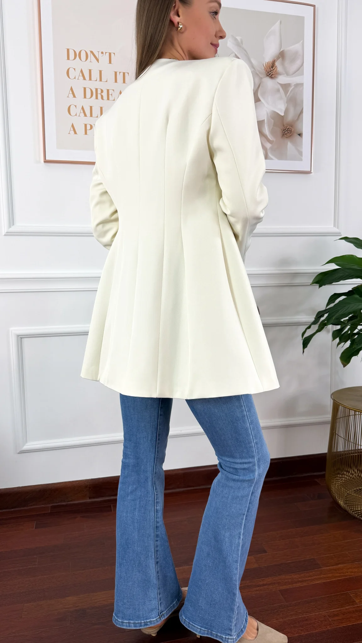 Marynarka Opal biała