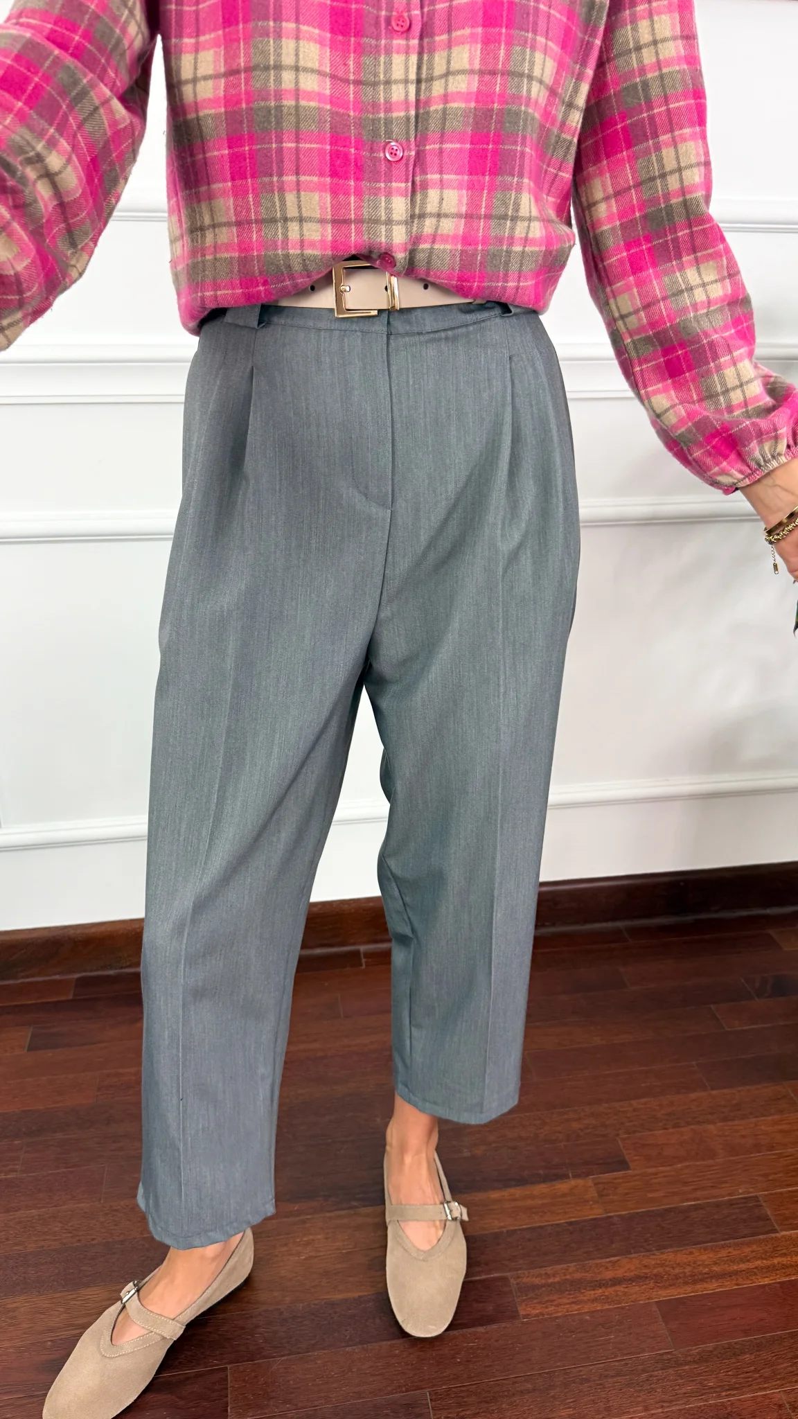 Spodnie Isabella szare