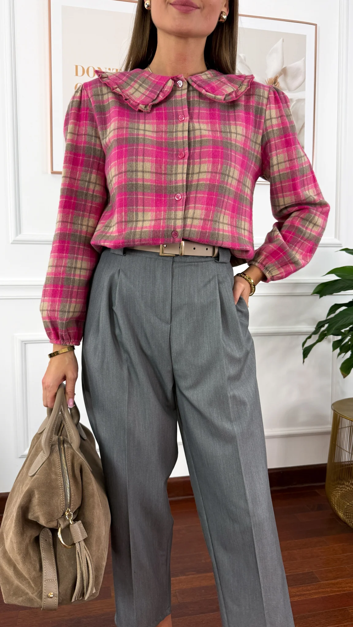 Spodnie Isabella szare