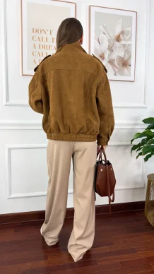 Kurtka Avel camelowa