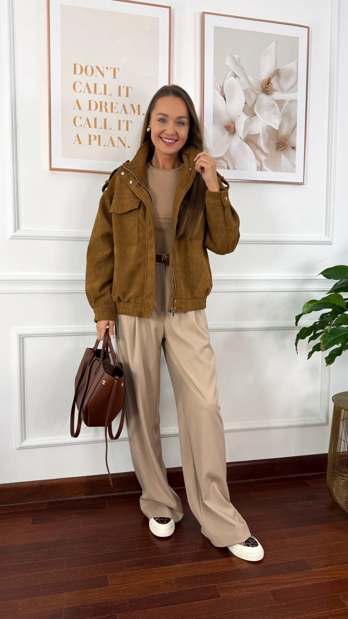 Kurtka Avel camelowa