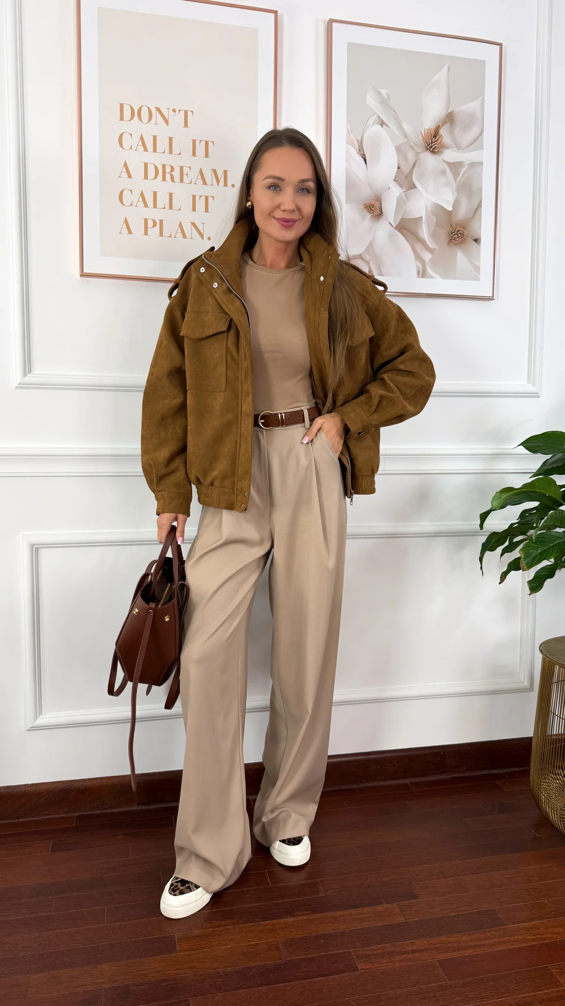 Kurtka Avel camelowa