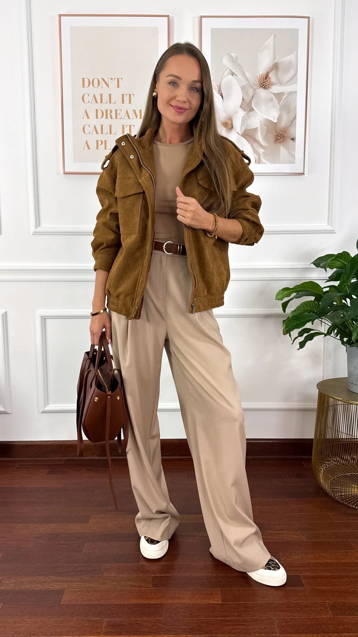 Kurtka Avel camelowa