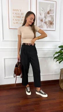 Spodnie Isabella czarne