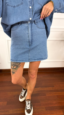 Spódniczko-szorty Frida denim