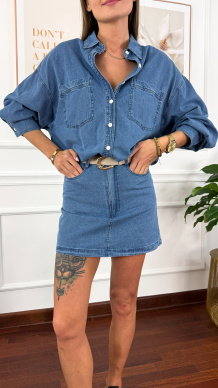 Spódniczko-szorty Frida denim