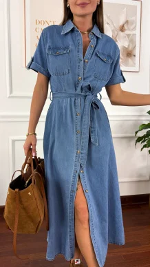 Szmizjerka Coral denim