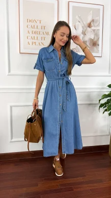 Szmizjerka Coral denim