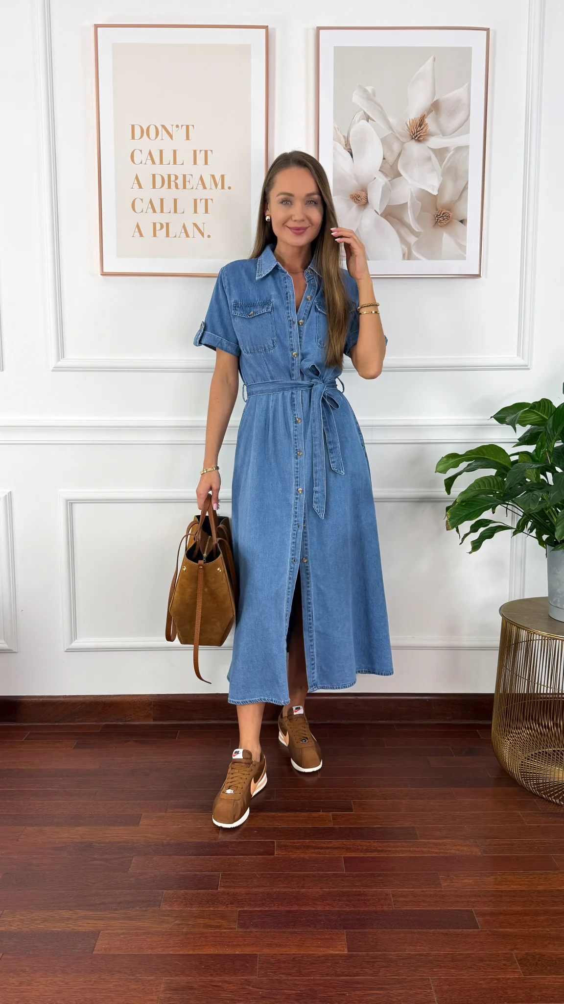 Szmizjerka Coral denim