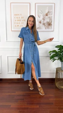 Szmizjerka Coral denim