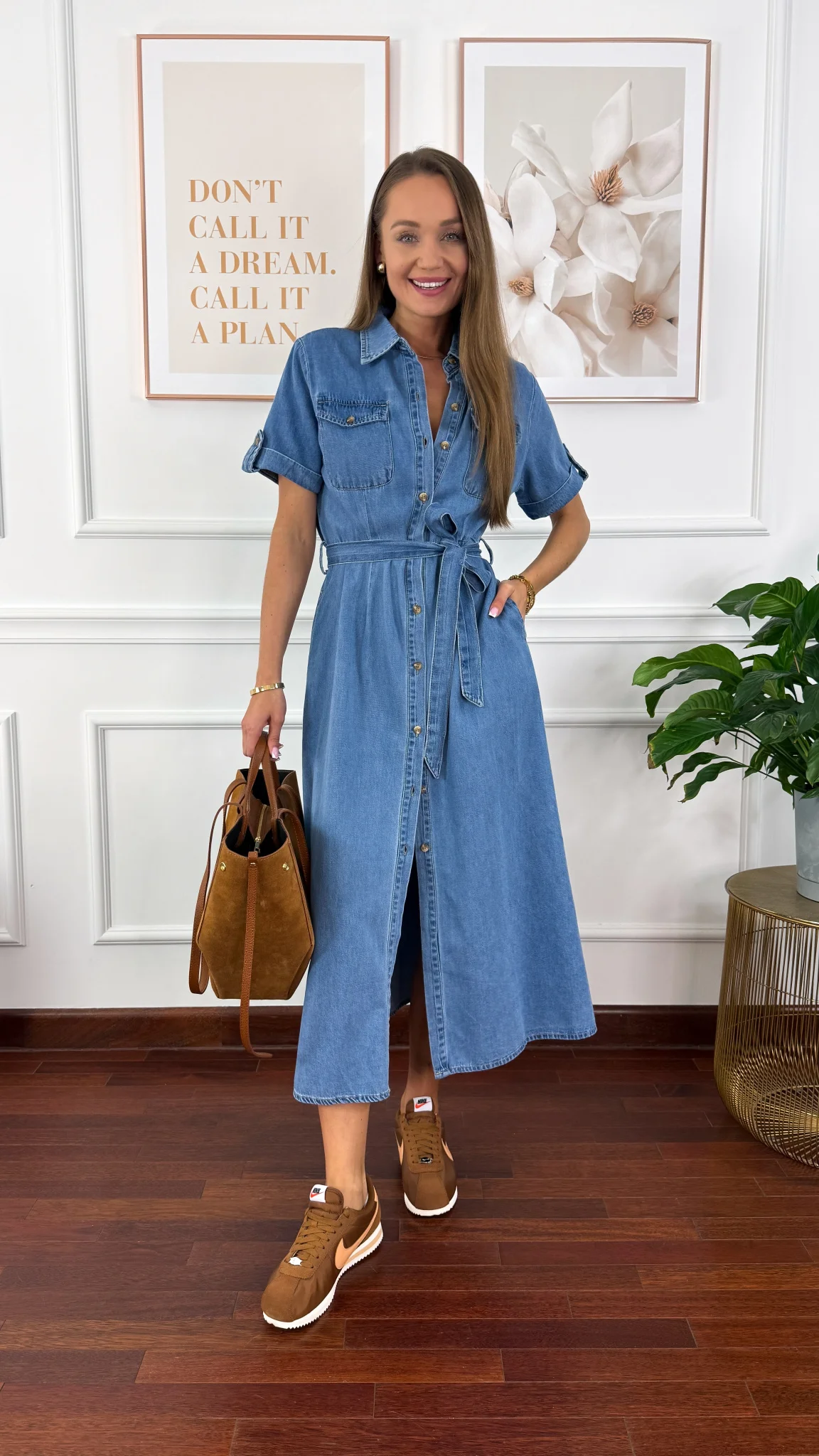 Szmizjerka Coral denim