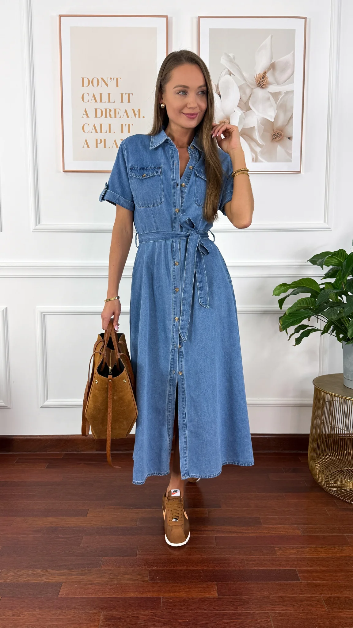 Szmizjerka Coral denim