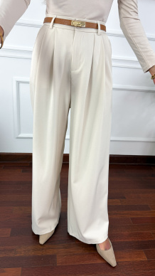 Wiskozowy garnitur Mirena beżowy