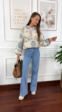 Bomberka Gracy w kwiaty