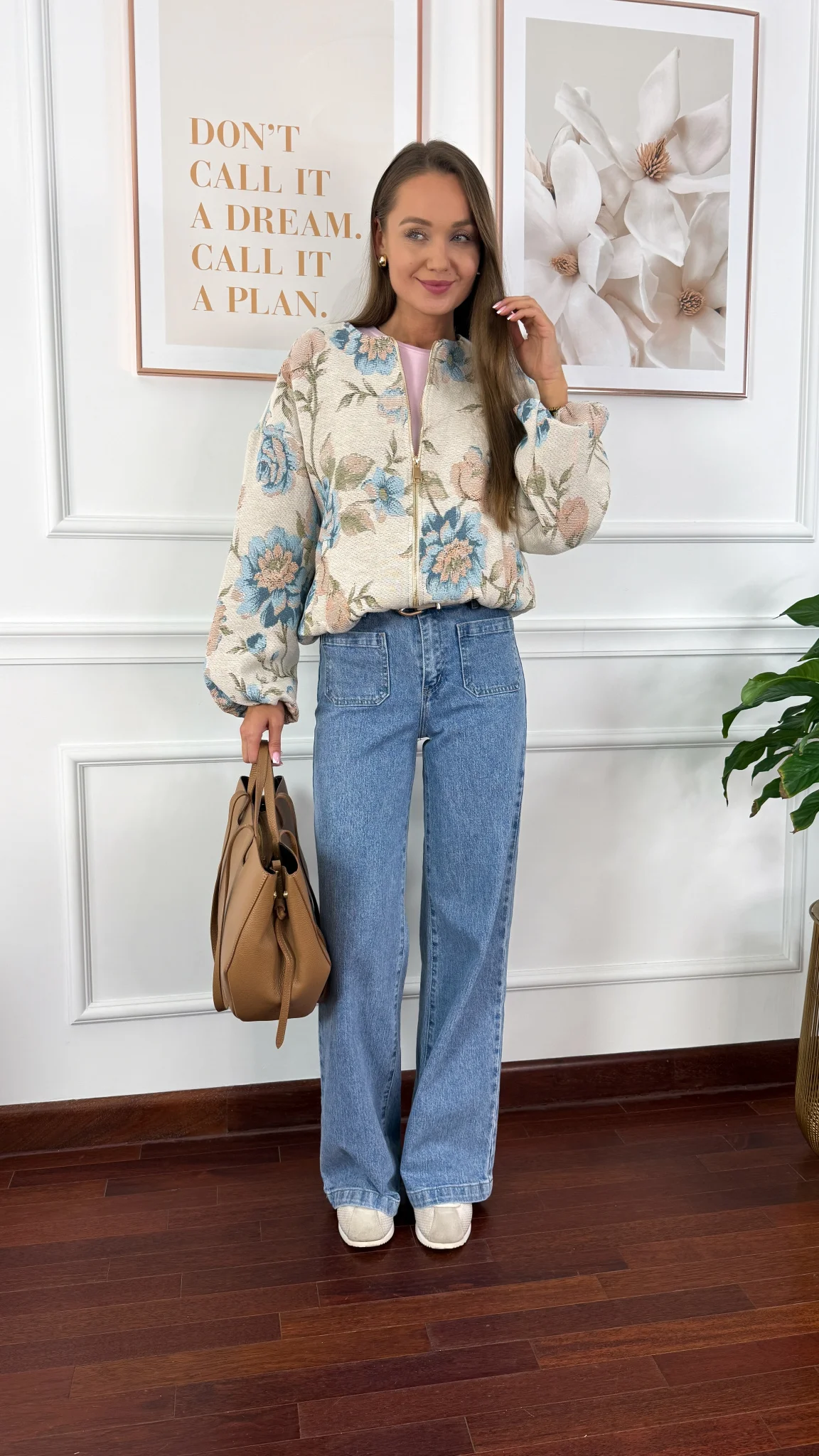 Bomberka Gracy w kwiaty