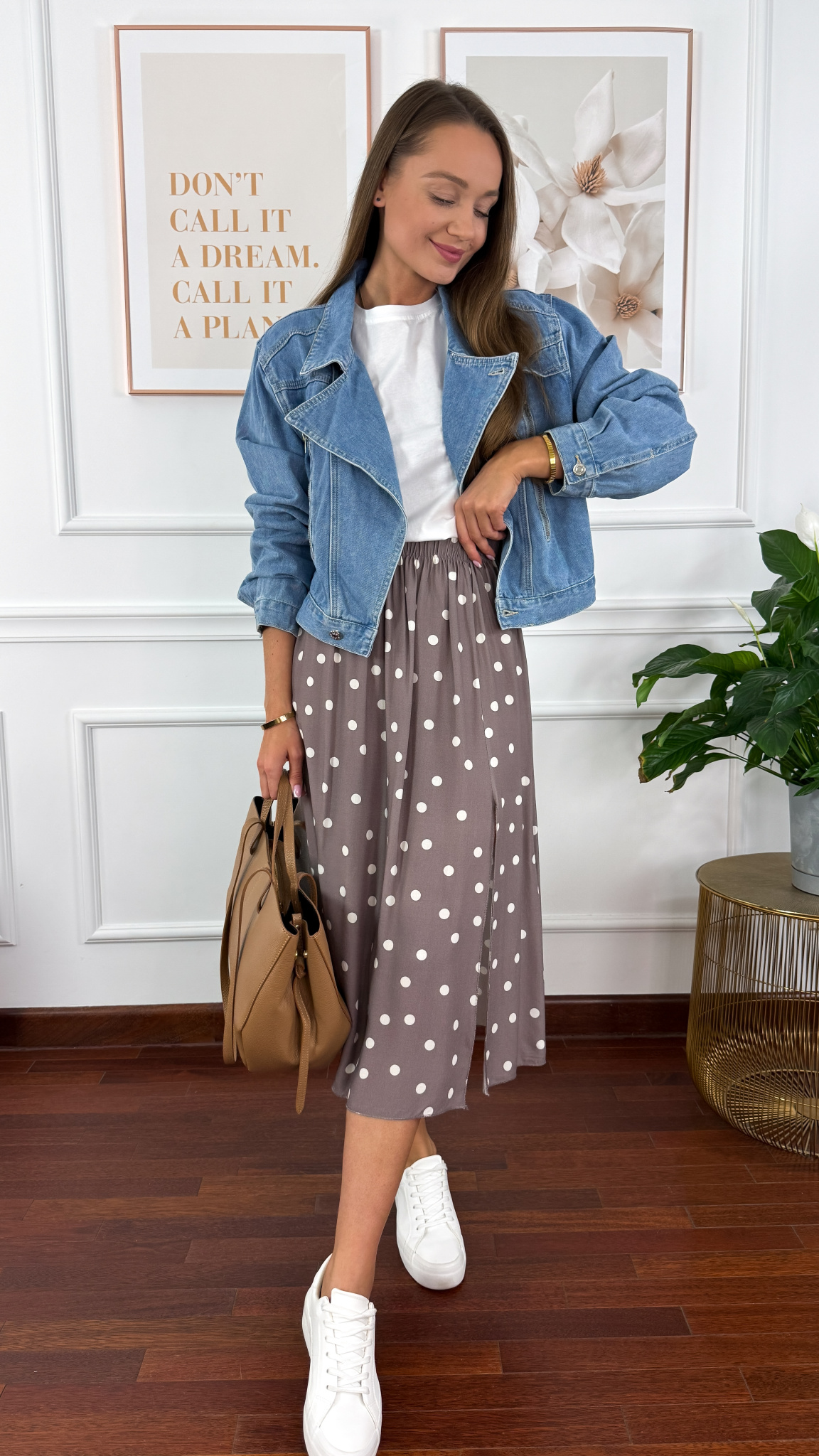 Wiskozowa spódnica Dani...