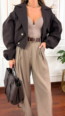 Bomberka Sandy czekoladowa