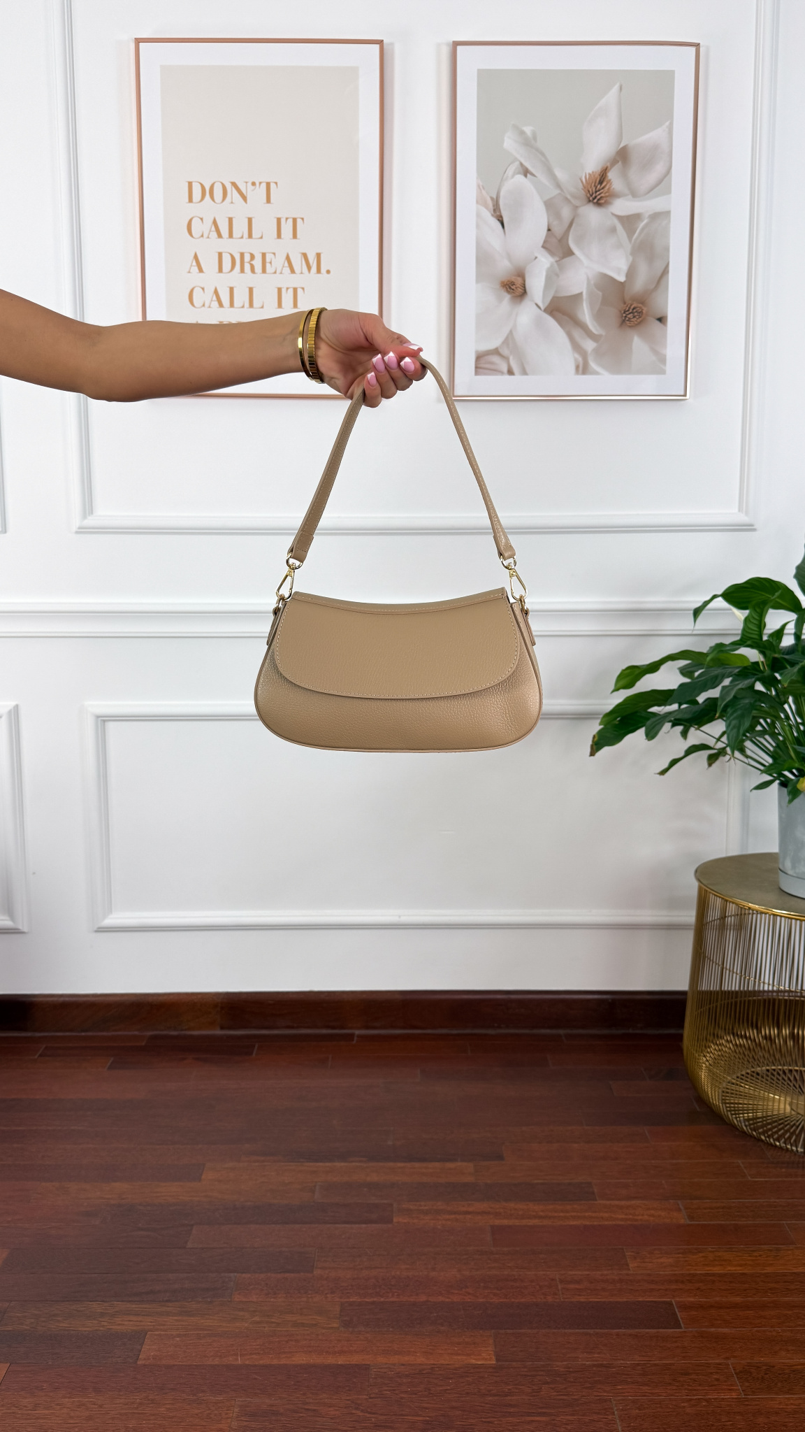 Torebka Kenzi beżowa