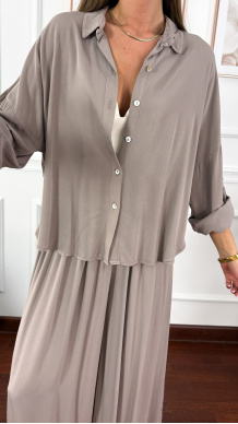 Wiskozowy komplet Ressa fango