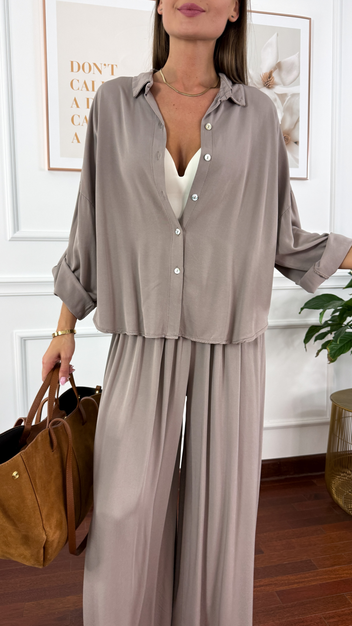 Wiskozowy komplet Ressa fango