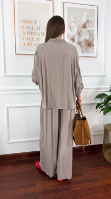 Wiskozowy komplet Ressa fango