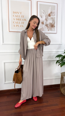 Wiskozowy komplet Ressa fango