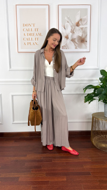 Wiskozowy komplet Ressa fango