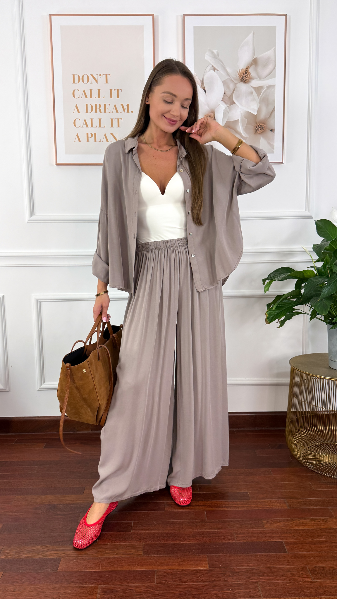 Wiskozowy komplet Ressa fango