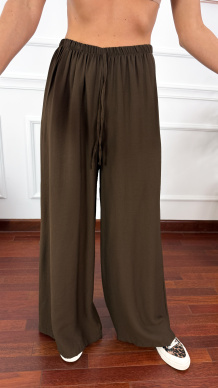 Wiskozowy komplet Orelia czekoladowy