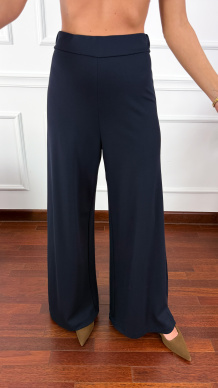 Wiskozowy komplet Jania granatowy