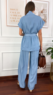 Komplet Vexa jasny denim