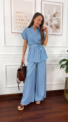 Komplet Vexa jasny denim