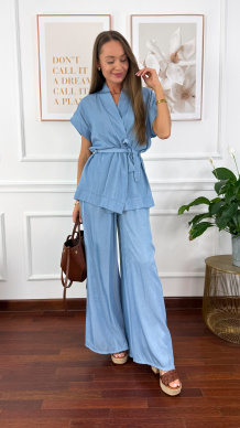 Komplet Vexa jasny denim