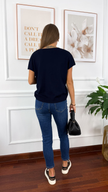 Spodnie mom fit Baretti denim