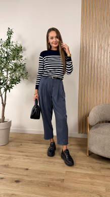 Spodnie balloon Lily  denim