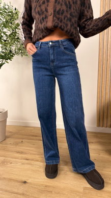 Spodnie wide-leg Elide denim