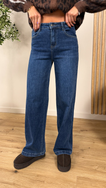 Spodnie wide-leg Elide denim