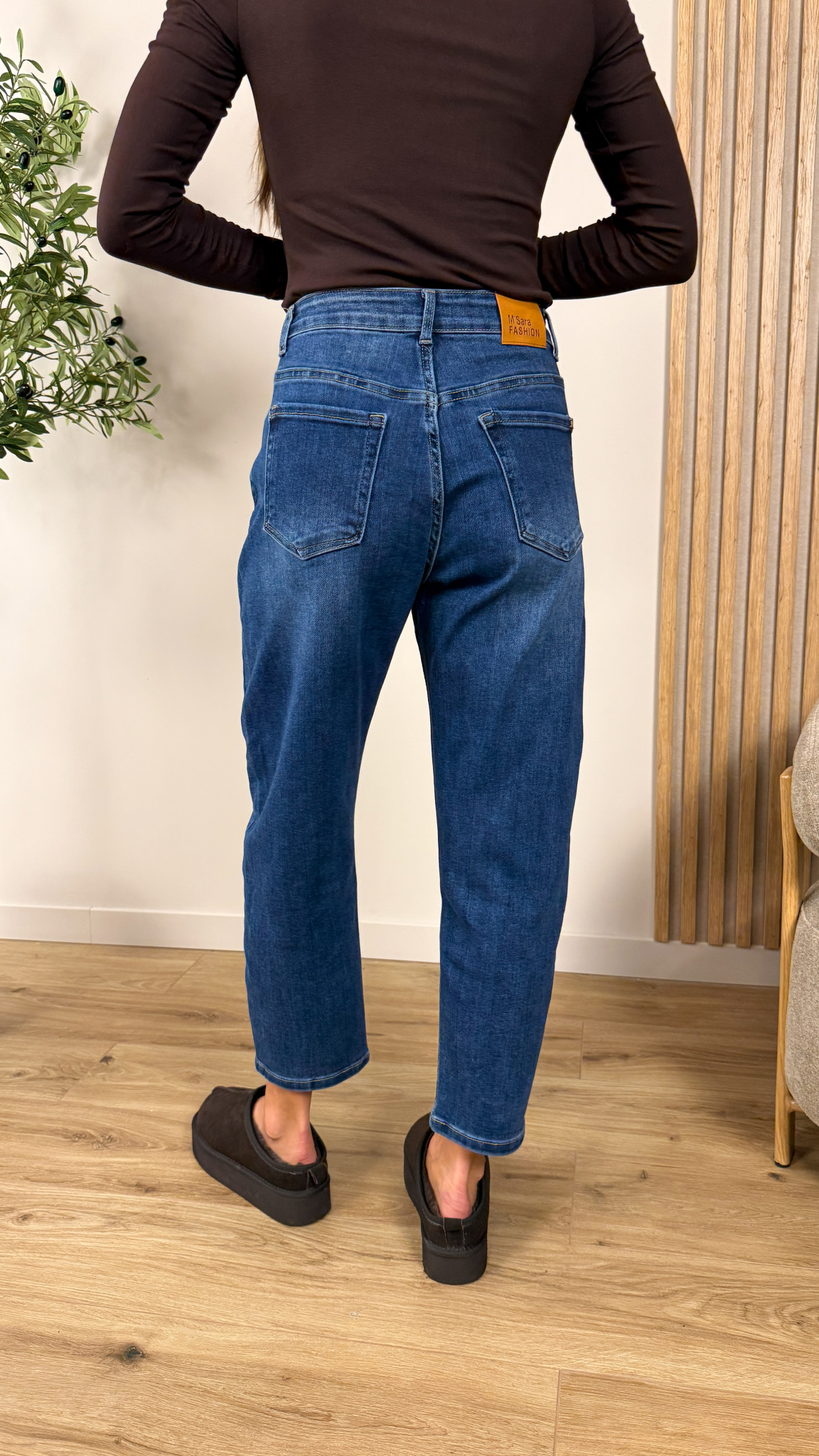 Spodnie balloon Sarah denim
