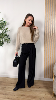 Sweter Angora beżowy